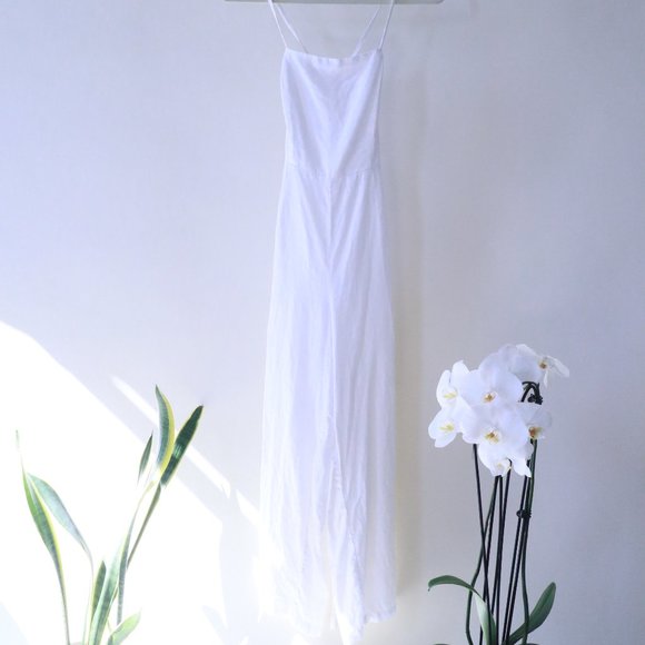 Flowy Linen Jumpsuit - Picture 6 of 6